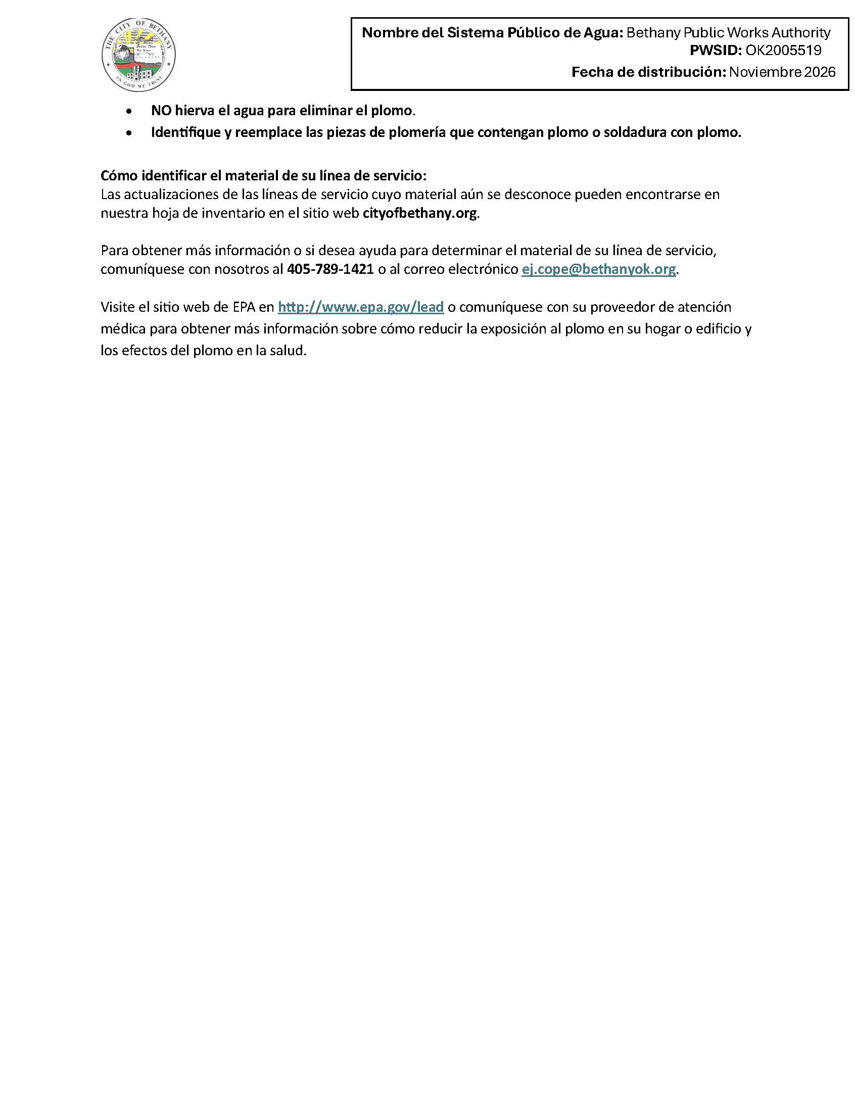 Lead Line Notice Letter - Spanish_Page_2